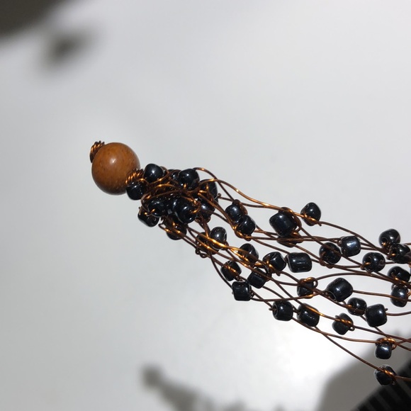 Handmade Wire Beaded Bracelet - Picture 9 of 11